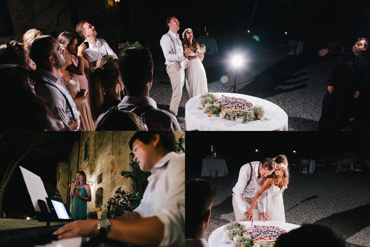 Huwelijksfeest in Italië